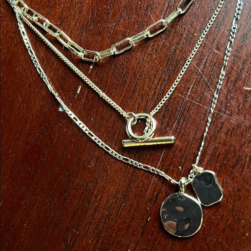 JCREW ⭐️ Gold Layered Necklace - Picture 11 of 14